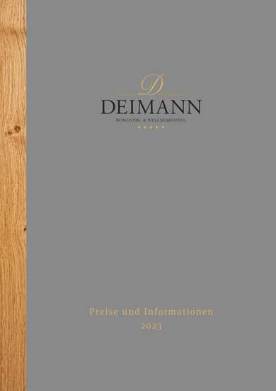 Katalog von Deimann – Romantik- und Wellnesshotel im Sauerland ansehen